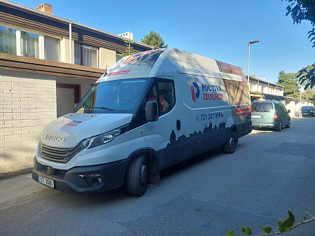 Izolace stropu rodinného domu s rovnou střechou v Brně